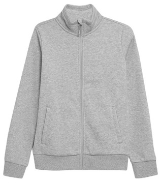 СВИТШОТ ЖЕНСКИЙ 4F БЕЗ КАПЮШОНА, ТЕПЛЫЙ СВИТШОТ ИЗ ХЛОПКА, XS