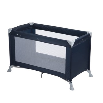 Łóżeczko turystyczne dla dzieci Bebe Confort 126x66,5x76,5cm grantowo-szare