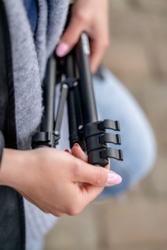 ФОТОШТАТИВ 106 СМ ДО 2 КГ ЧЕРНЫЙ CAMROCK TA10 МОБИЛЬНЫЙ КОМПЛЕКТ