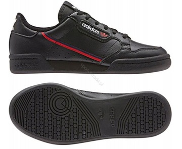 Buty adidas Originals CONTINENTAL 80 J Czarne - 38