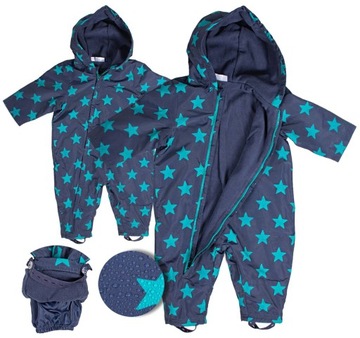 KOMBINEZON niemowlęcy WIOSENNY jesienny SOFTSHELL 104