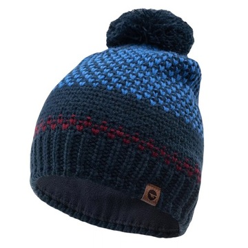 ШАПКА ЗИМНЯЯ МУЖСКАЯ С ПОМПОНОМ HI-TEC HERVIN WARM WINTER