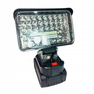 LAMPA ROBOCZA LED BATERII DO MAKITA 18V 80W