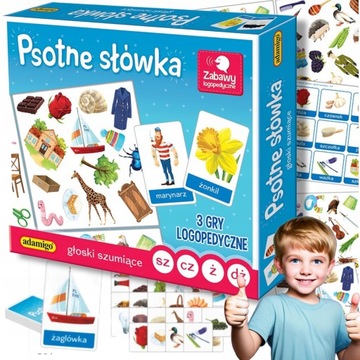 ВЕСЕЛЫЕ СЛОВА, ЗВУЧАЮЩИЕ ГОЛОСА SZ CZ Ż DŻ – 3 ЛОГОПЕДИЧЕСКИЕ ИГРЫ – ЛОГОПЕДИЯ