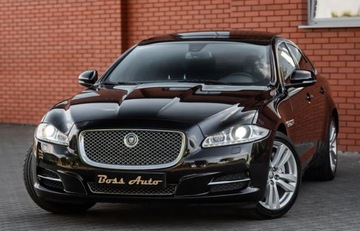 Jaguar XJ VII X351 Sedan SWB 3.0 V6 S/C 340KM 2013 Jaguar XJ 3.0T 340KM Luxury Navi Pano Skora Ledy MasaZe EUROPA 3.0, zdjęcie 4