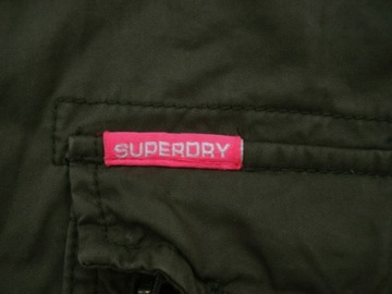 SUPERDRY Cargo MILITARNA Damska PARKA Khaki r L