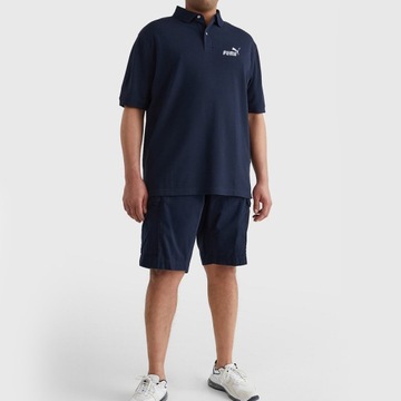 Puma koszulka polo polówka granat plus size 851759 06 5XL