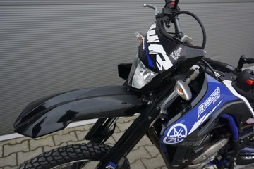 Yamaha WR 125 R 2009-17 błotnik przód zamiennik czarny TOP JAKOŚĆ