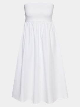 Sukienka codzienna 19565 Biały Regular Fit