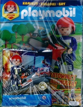 PLAYMOBIL BLUE 6/22 + STRAŻAK
