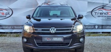 Volkswagen Tiguan I SUV Facelifting 2.0 TDI CR DPF BlueMotion 140KM 2014 Volkswagen Tiguan 2.0 TDI 140 KM 4x4 Automat Navi bezwypadkowy serwisowany, zdjęcie 9