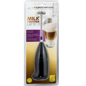 SPIENIACZ DO MLEKA KAWY MINI MIKSER TRZEPACZKA