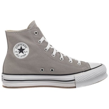 Buty Trampki na Platformie Converse CTAS Eva Lift Hi Totally Szare