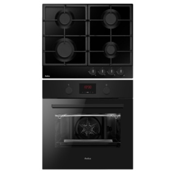 Комплект для газовой плиты и хлебопечки AMICA ZAMIG36600TB