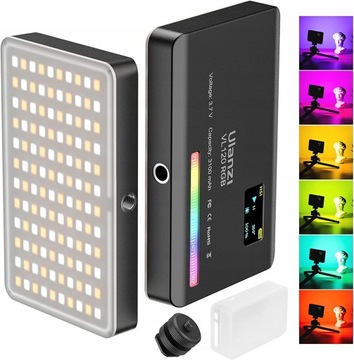 Lampa Diodowa LED RGB Ulanzi VL120 do Kamery Video