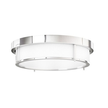 Art Deco Lampa sufitowa plafon ROMI duży chromowany elegancki glamour