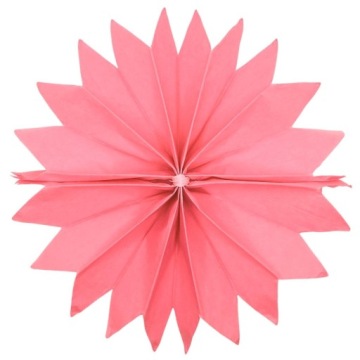 Декоративный помпон из папиросной бумаги 30х48 см Розовый А