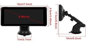 РАДИО МУЛЬТИМЕДИЙНАЯ СТАНЦИЯ МОНИТОР APPLE CARPLAY ANDROID 13 GPS WIFI 7–32 В