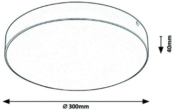НАРУЖНЫЙ ПОТОЛОЧНЫЙ СВЕТИЛЬНИК 1X24W LED МАТОВЫЙ БЕЛЫЙ RABALUX TART