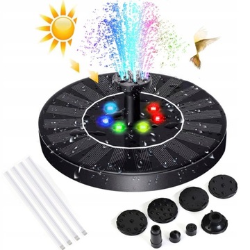 3.5W Solar Powered Water Pump Fountain LED Lamp