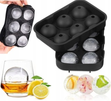 СИЛИКОНОВАЯ ФОРМА ДЛЯ КУБИКА ЛЬДА XXL ШАРИКИ