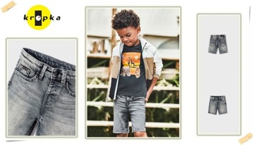 SZARE JEANS KRÓTKIE SPODENKI 3261 MAYORAL 92 cm
