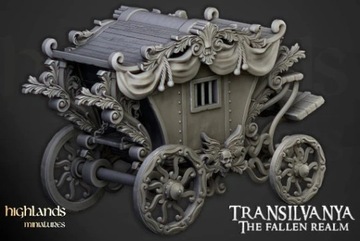 Highlands Miniatures Transilvanya The Undead Boyar Dark Coach Вампир Фанта