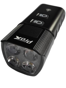 ПЕРЕДНЯЯ ВЕЛОСИПЕДНАЯ ФОНАРЬ PROX KASTOR-X 1800LM, 6400MAH, USB-C