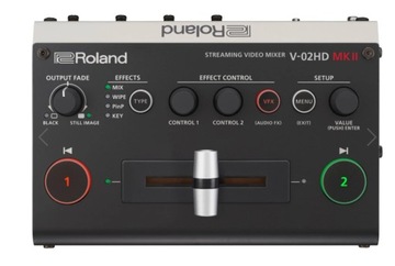 Roland V-02HD MK II - Mikser video do Streamingu
