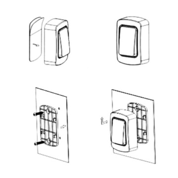 БЕСПРОВОДНОЙ ЗВОНОК ДЛЯ ВОРОТ, НА БАТАРЕЯХ, Водонепроницаемый, 2 ПРИЕМНИКА