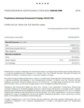 Volvo V90 II 2025 VOLVO V90 ULTRA T6 BOGATE WYPOSAŻENIE DOSTĘPNY OD RĘKI, zdjęcie 13