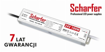 Zasilacz LED hermetyczny 24V 100W SCHARFER 7Y