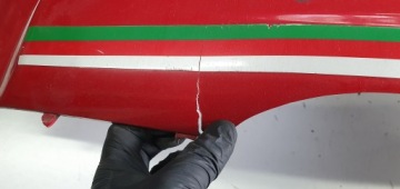 SYM FIDDLE ii 50 ОБТЕКАТЕЛЬ ЛЕВАЯ СТОРОНА