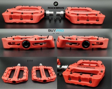 Легкие педали-платформы для горных велосипедов, нейлон ROCKRBOS
