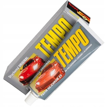 Druchema Original PASTE TEMPO Silichrom для чистки и полировки ХРОМ