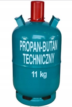BUTLA PROPAN BUTAN GAZOWA 11KG KUCHENKA BEZ KOŁNIERZA