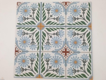 PŁYTKI PATCHWORK 59.2x59.2 ALTEA OLIVO ZIELONE