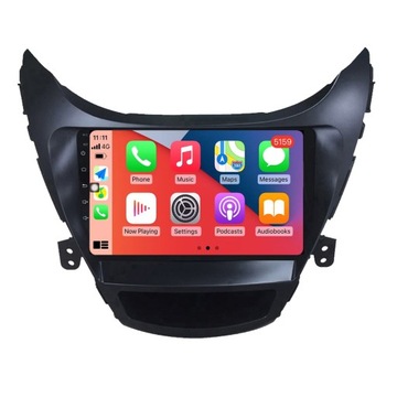Radio GPS Navigation CarPlay Android Auto Hyundai Elantra Avante I35 2011