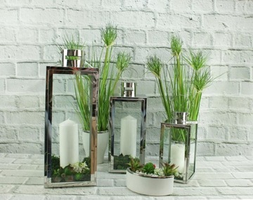 Фонарь фонарь белый серебристый H54 DEcodomi