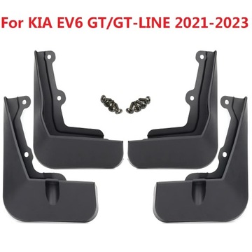 B13273 4 KS. BLATNÍKŮ DO KIA EV6 / GT-LINE 2021 2022 2023 BLATNÍKY BLATNÍK