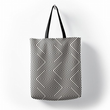 TORBA - Czarno-biała geometria