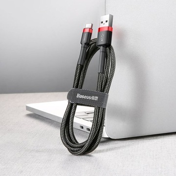 Прочный нейлоновый кабель Baseus USB-C типа C, 2 м