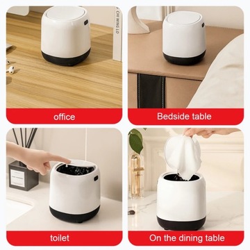 Настольный мусорный бак, небольшой мусорный бак, настольный мусорный бак, мини-мусорный бак