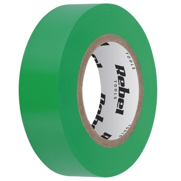 TAŚMA IZOLACYJNA ZIELONA WODOODPORNA 19MM X 20M