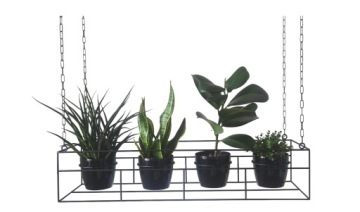 НАСТЕННАЯ МЕТАЛЛИЧЕСКАЯ ПОДСТАВКА ДЛЯ ЦВЕТОВ LOFY ДЛЯ РАСТЕНИЙ ПОЛКА ДЛЯ ТРАВ