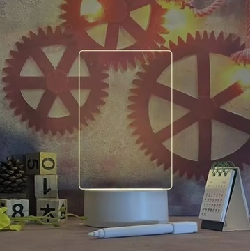 КРЕАТИВНАЯ СВЕТОДИОДНАЯ ЛАМПА - USB НОЧНАЯ ЛАМПА - НАПИШИТЕ ВАШЕ СООБЩЕНИЕ