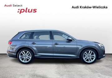 Audi Q7 II SUV Facelifting  3.0 55 TFSI 340KM 2024 Audi Q7 Gwarancja 2029 Wentylacja Pakiet zawieszenia Advanced Matrix Bang, zdjęcie 5