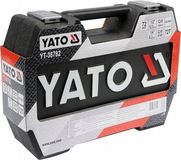 НАБОР торцевых ключей YATO YT-38782, 72 шт. 6-22 мм.