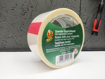 DUCK TAPE DURABLE Двусторонний скотч для ковров.