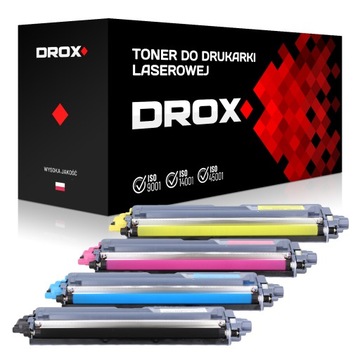 Komplet tonerów do drukarek BROTHER DCP9015 MFC9140 HL3140 TN241 TN245 CMYK